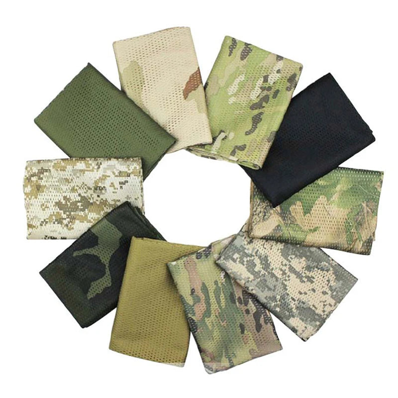 Tactical Mesh Scarf & Breathable Headband – 150×50cm Tactical Mesh Scarf Axl