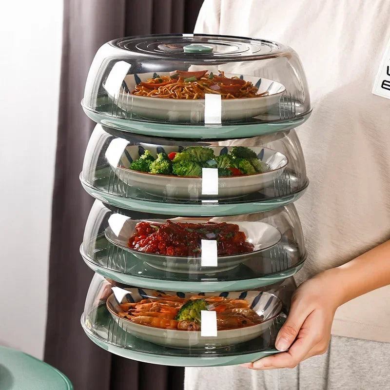 Transparent Stackable Food Cover – Dustproof & Insect Guard Food Cover Axl