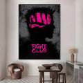 Fight Club Poster Waterproof PVC Wall Sticker | Home Décor Wall Poster Sticker Axl White01 15X20cmNoframe