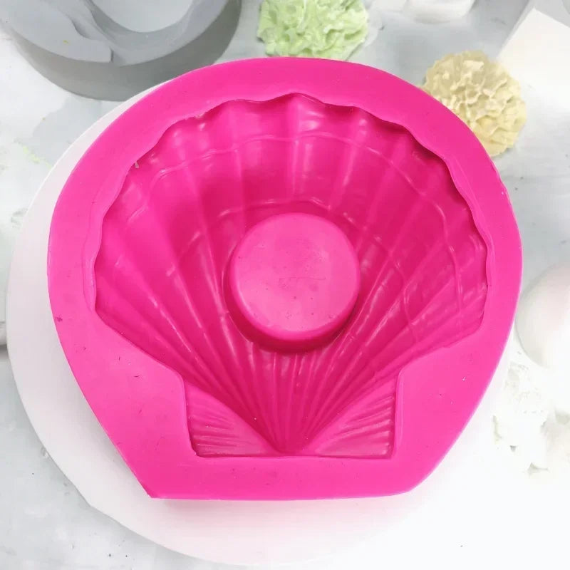Shell Silicone Mold – DIY Candle, Soap, Cake & Craft Mould Silicone Craft Mold Axl