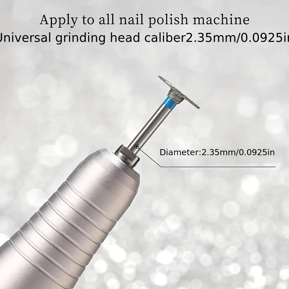 T-Round Nail Drill Bit – Tungsten Carbide Polishing & Trimming Nail Drill Bit Axl