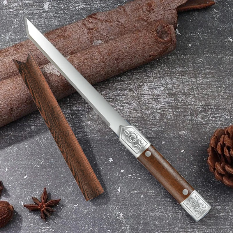 Stainless Steel EDC Pocket Knife – Fruit, BBQ & Meat Slicer EDC Pocket Knife Axl