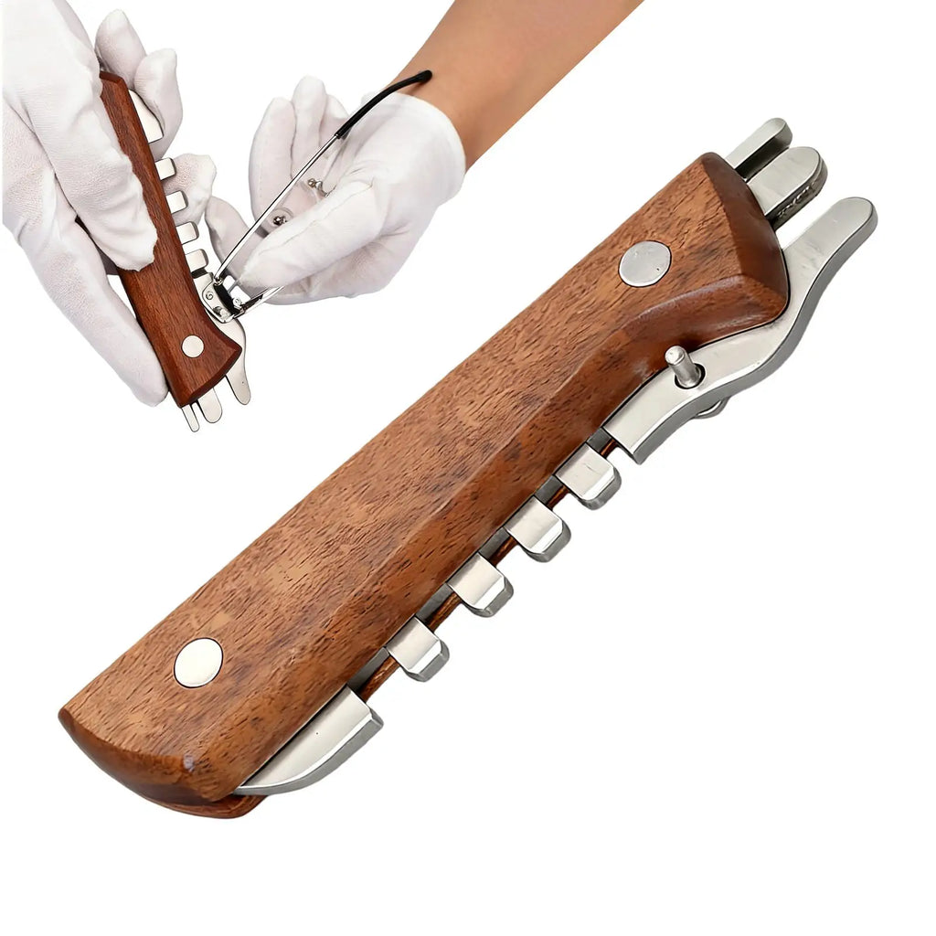 Multifunctional Eyeglass Adjustment Tool – Temple & Frame Adjuster Eyeglass Repair Tool Axl
