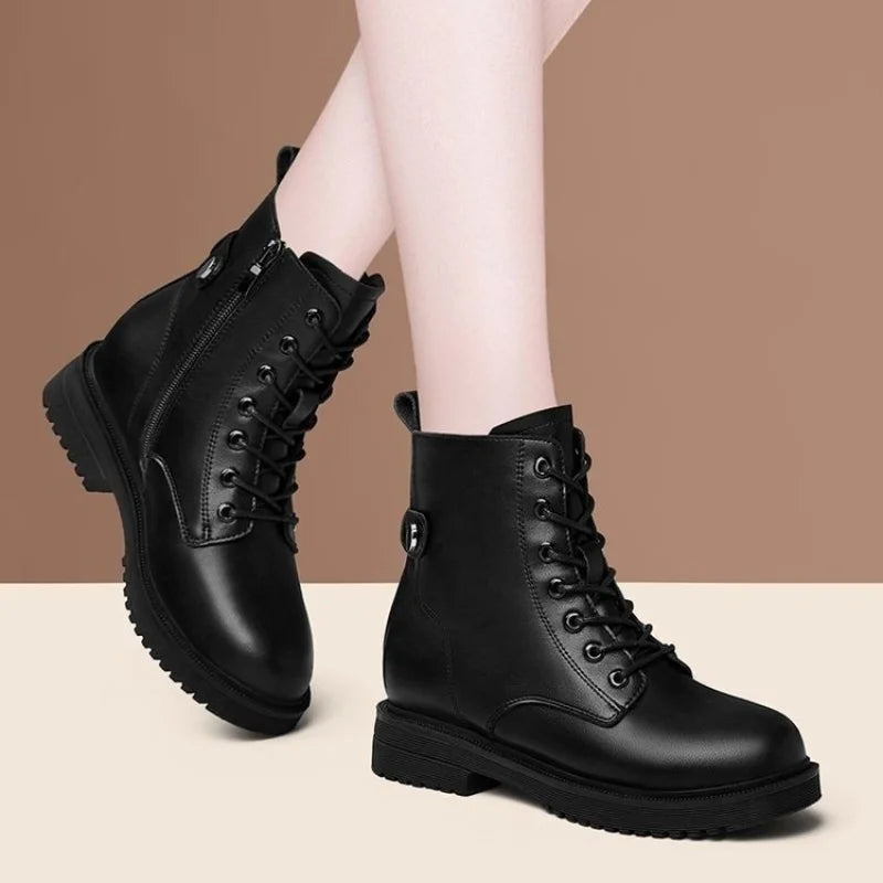 Women's Winter Chelsea Ankle Boots – Non-Slip Zip Wedge Chelsea Ankle Boots Axl