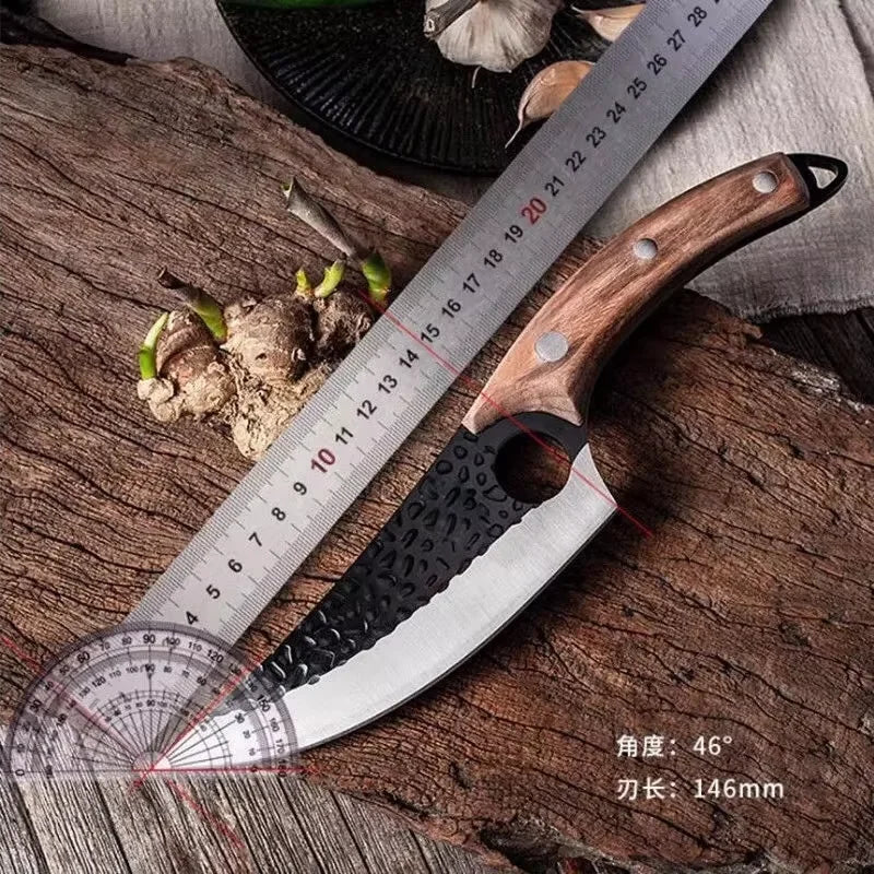 6-Inch Hand-Forged Stainless Steel Chef's Knife with Cover Chef's Knife Axl