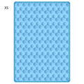 Pet Cooling Mat for Cats & Dogs – Breathable Lightweight Pad Pet Cooling Mat Axl BLUE-XS