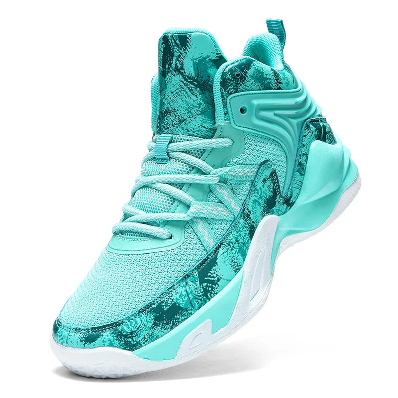 YBQJOO Breathable Basketball Sneakers | Unisex Athletic Shoes Athletic Sneakers Axl