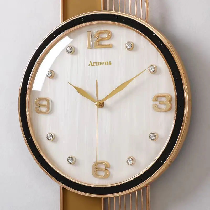 Nordic Minimalist Wall Clock | Silent Quartz Metal Design Wall Clock Axl