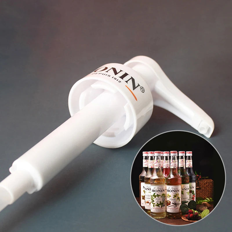 10ml Syrup Pump Dispenser for Coffee, Juice & Bottles – Black Syrup Pump Dispenser Axl