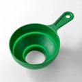 KEMORELA Wide Mouth Folding Funnel with Long Neck | Kitchen Kitchen Funnel Axl Green