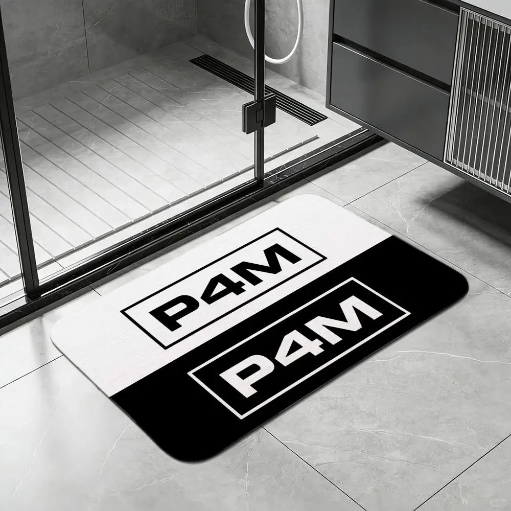 Diatomite Bath Mat – Quick Dry, Absorbent & Anti-Slip Diatomite Bath Mat Axl White6 40x60cm