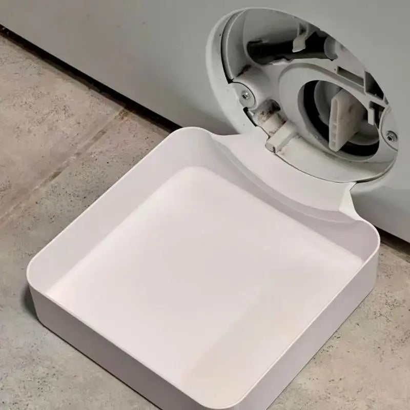 3D Printed Washing Machine Drain Tray – PLA Water Catch Tray Washing Machine Accessory Axl