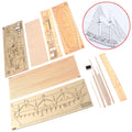 Halcon 1:100 Wooden Sailing Boat Model DIY Kit | Ship Build Wooden Ship Model Kit Axl one size