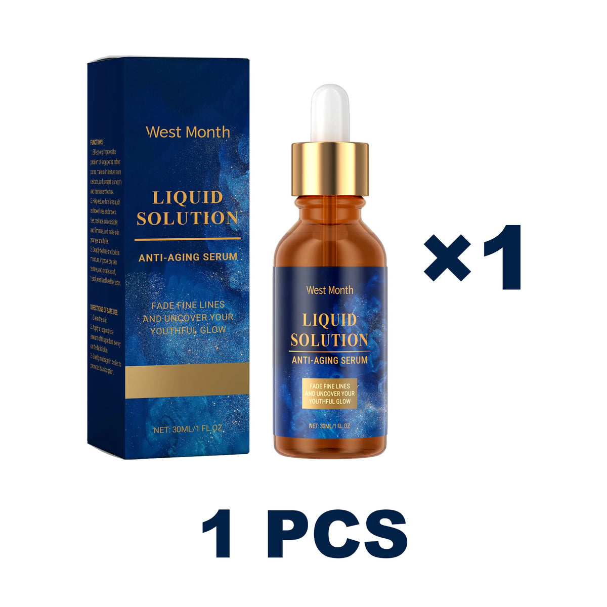 West Month Anti-Aging Face Serum – Firming & Brightening 30ml Anti-Aging Face Serum Axl 1 pcs