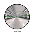 30cm Wide-Angle Convex Security Mirror – Road & Indoor Safety Convex Safety Mirror Axl 30cm