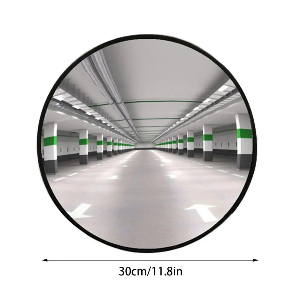 30cm Wide-Angle Convex Security Mirror – Road & Indoor Safety Convex Safety Mirror Axl 30cm