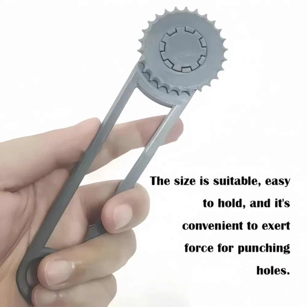 Cardboard Box Punch Tool – Handheld Box Resizer & Hole Punch Cardboard Punch Tool Axl