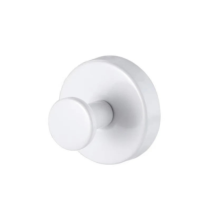 Stainless Steel Suction Cup Hook for Shower & Bathroom Bathroom Suction Hook Axl white