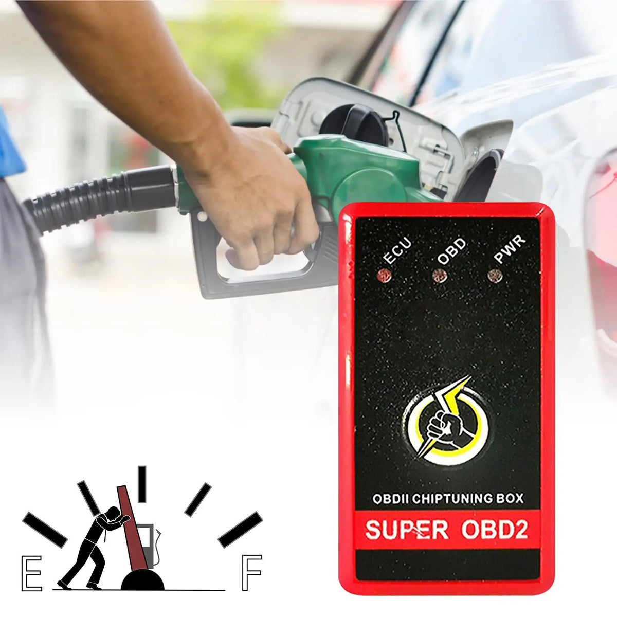 OBD2 Fuel Saver Device – Adaptive Car Engine Optimizer OBD2 Performance Device Axl