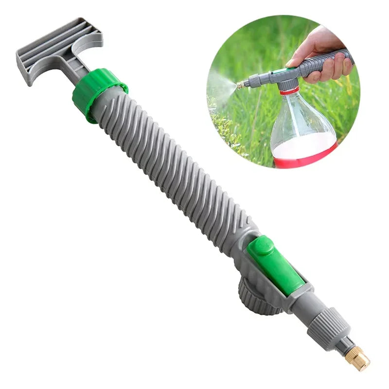 Adjustable Bottle Spray Nozzle – Garden & Multipurpose Sprayer Garden Spray Nozzle Axl Gray