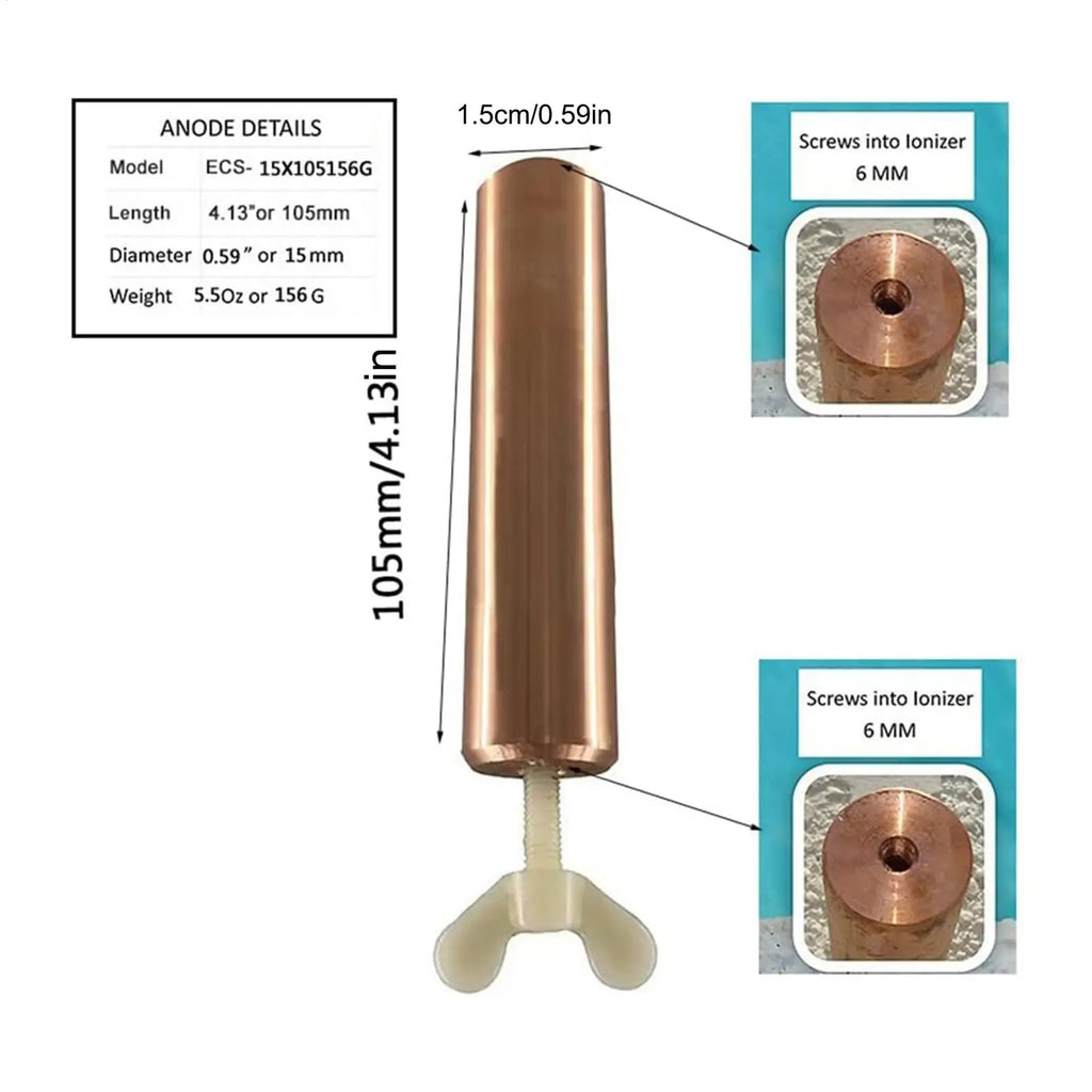 Solar Copper Pool Ionizer – Floating RGB LED Cleaner Pool Ionizer Axl