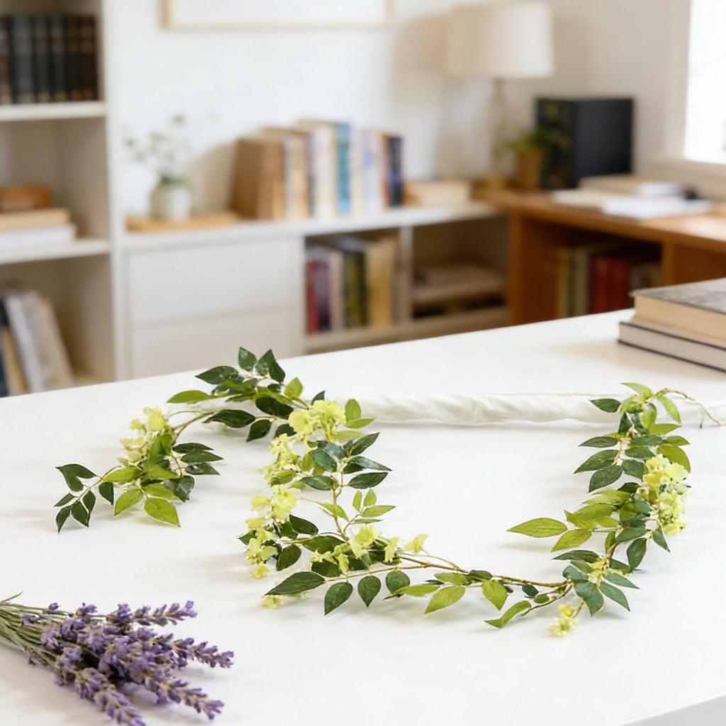 Artificial Silk Flower Vine – Wedding Arch & Wall Hanging Decor Artificial Flower Vine Axl