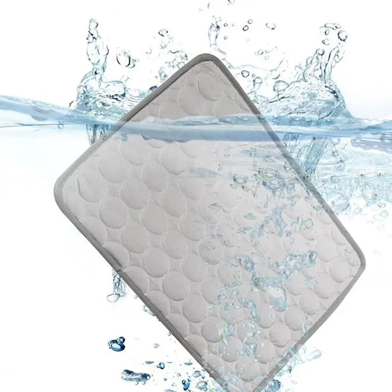 Pet Cooling Mat – Ice Silk Summer Pad for Cats & Dogs Pet Cooling Mat Axl