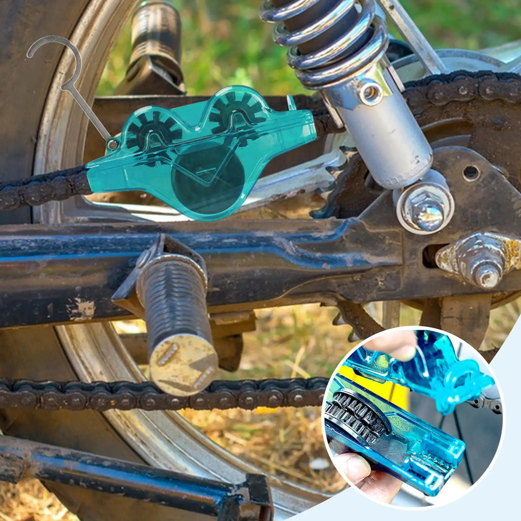 360° Bicycle Chain Cleaner Tool | Bike Gear Cleaning Kit Bike Chain Cleaner Axl