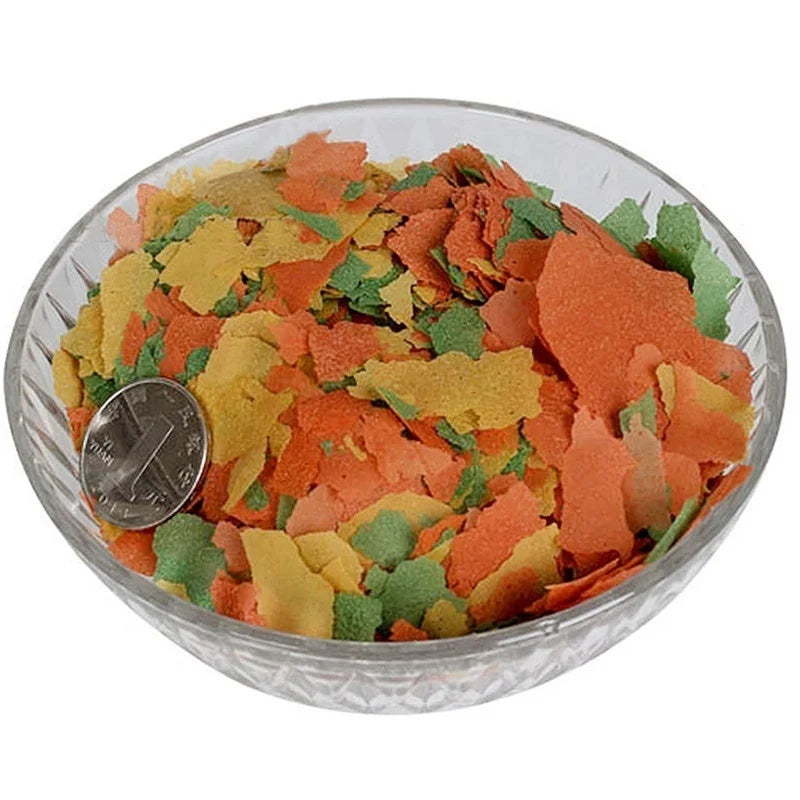 Tropical Fish Flakes Food 100g – Aquarium Fish Nutrition Aquarium Fish Food Axl
