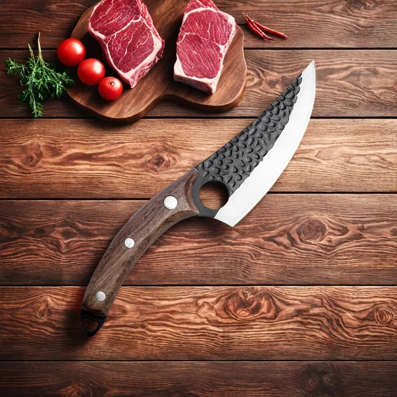 6-Inch Full Tang Boning Knife – High Carbon Steel + Cover Boning Knife Axl