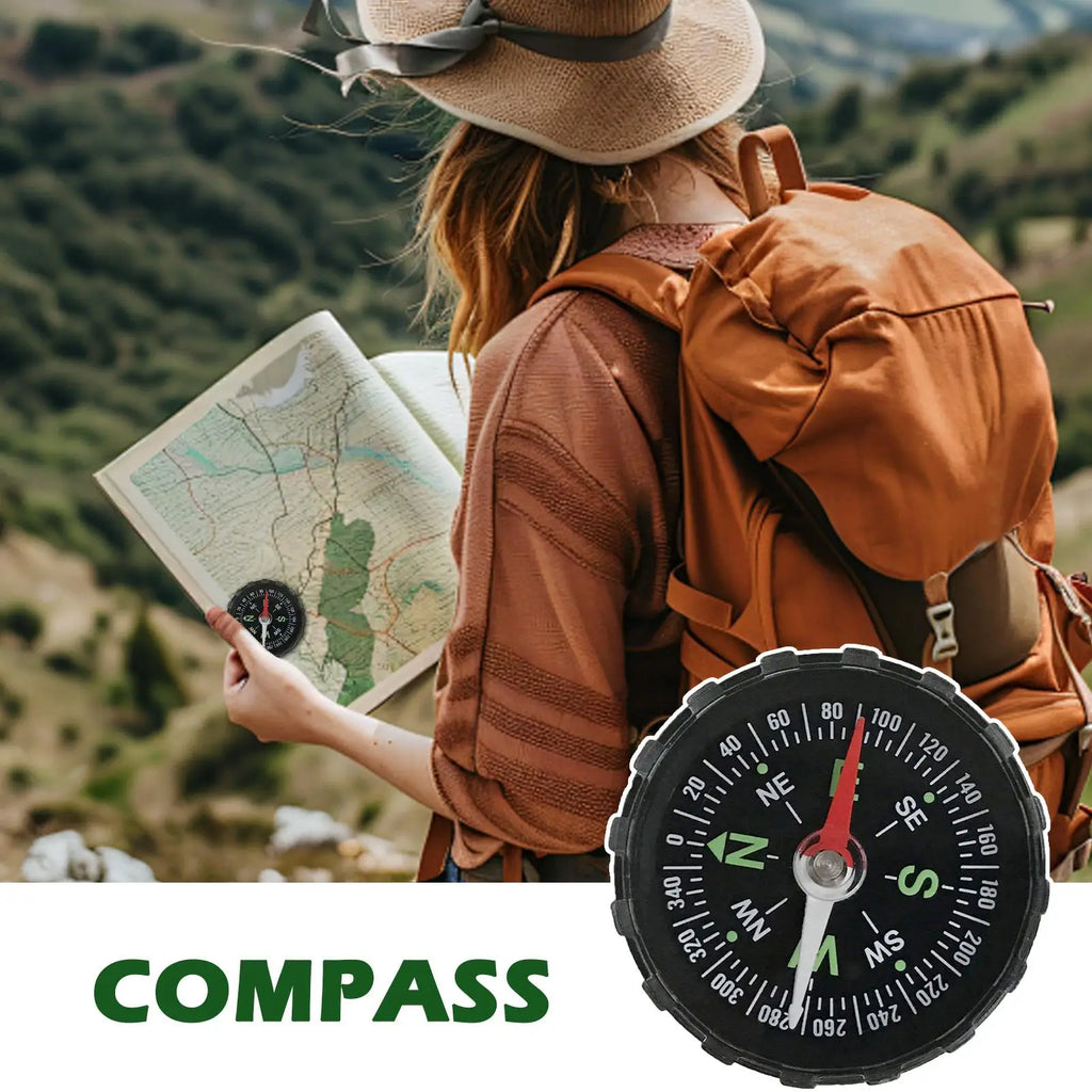 Waterproof Hiking Compass – Sighting Navigation Tool Hiking Compass Axl