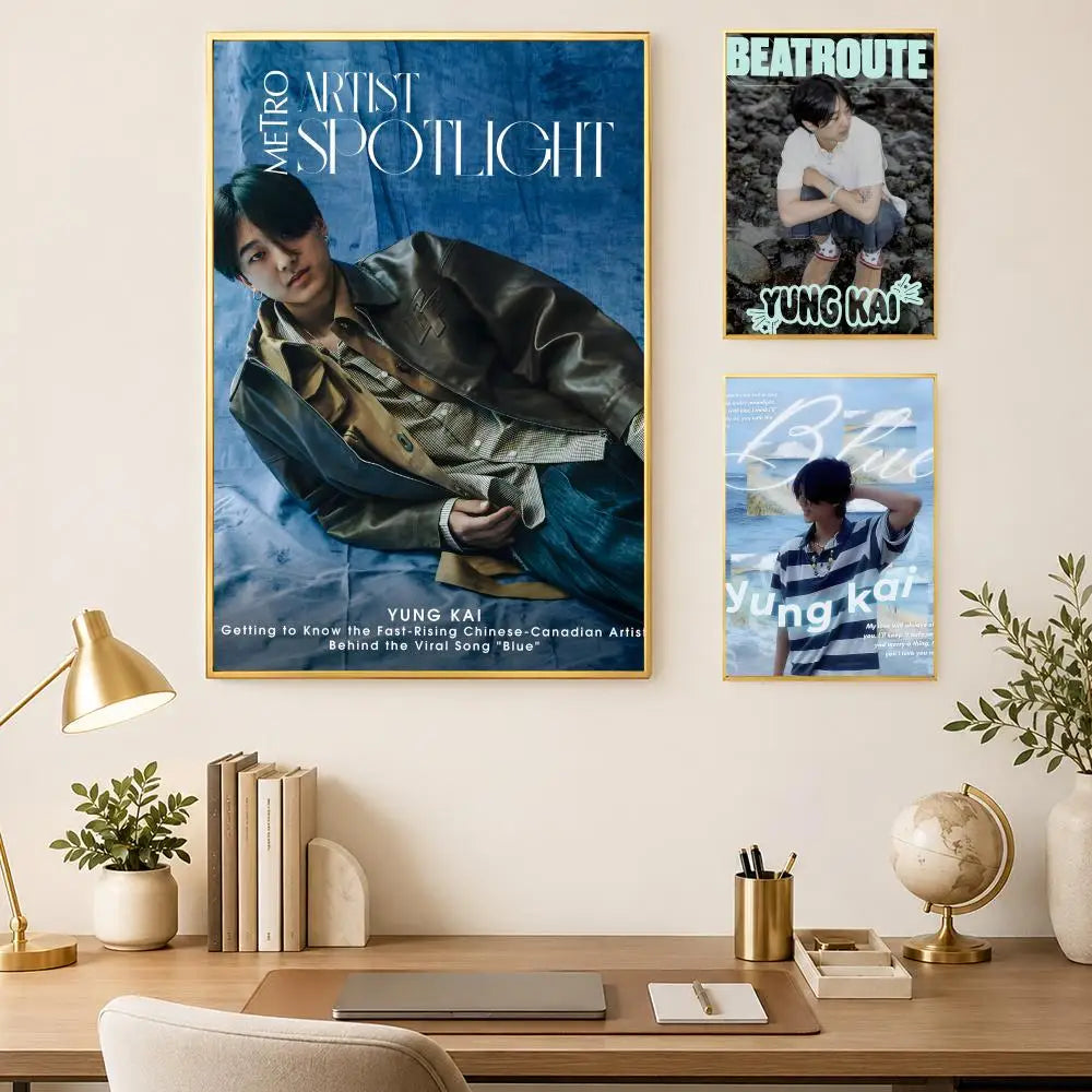 Yang Kai Singer HD PVC Self-Stick Wall Art Poster | Home Decor Wall Art Poster Axl