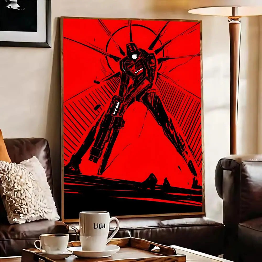 ULTRAKILL Game Poster Sticker – Self-Adhesive HD Wall Art Game Wall Poster Axl