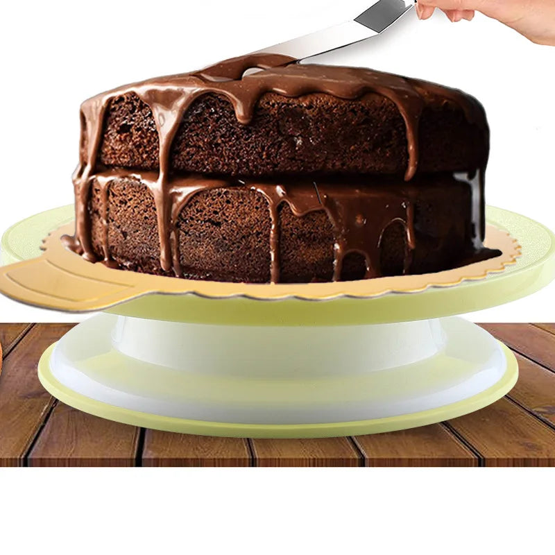 74-Piece Cake Decorating Kit – Turntable, Tips & Piping Bags Cake Decorating Kit Axl