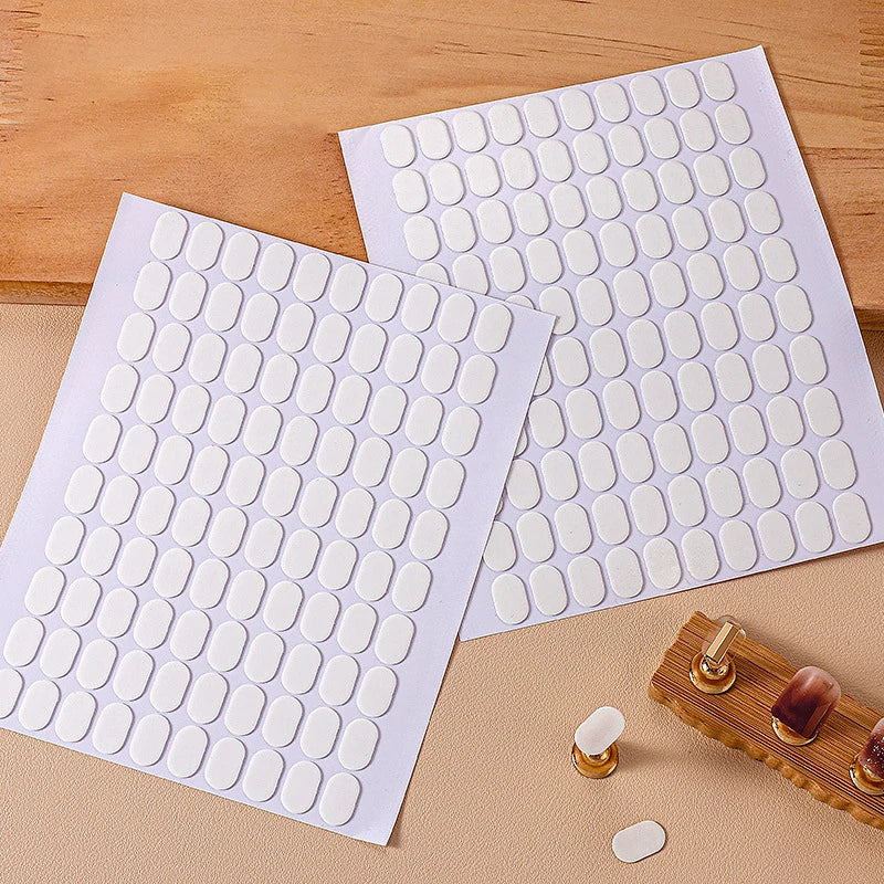 200 Pcs Double-Sided Nail Tape for False Nail Display Stand Nail Art Adhesive Axl