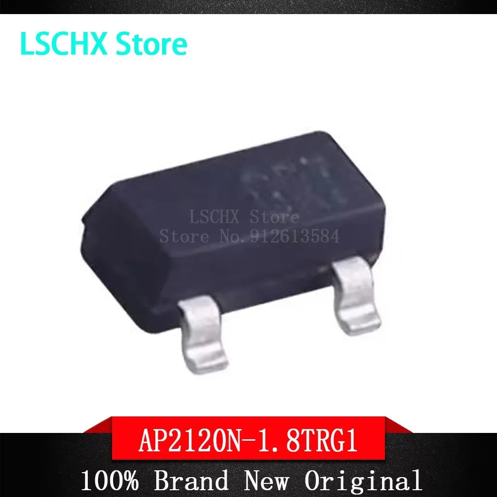 20pcs AP2120N SOT-23 LDO Voltage Regulator ICs – Multi-Voltage Voltage Regulator IC Axl AP2120N-1.8TRG1