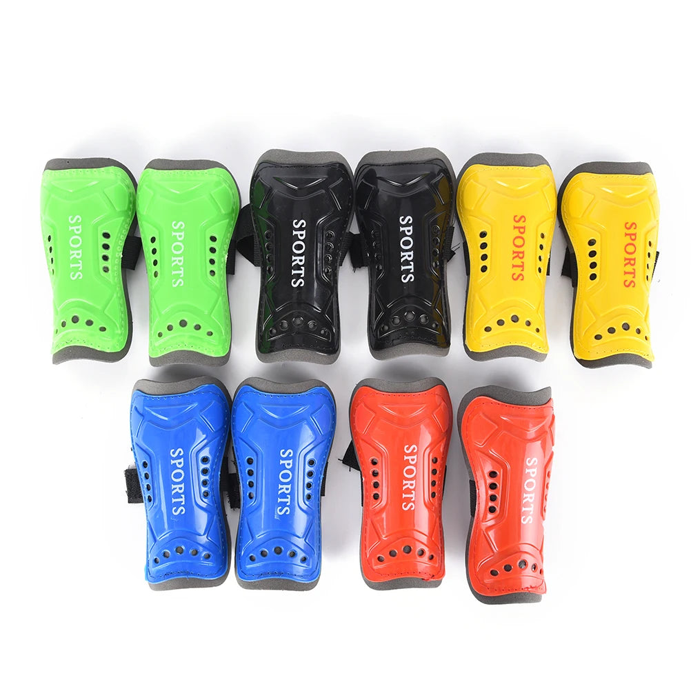 Kids Soccer Shin Guards – Lightweight Football Leg Protector Pair Soccer Shin Guards Axl