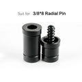 Billiard Cue Joint Protectors – Uni-Loc Wavy Joint Caps Set Cue Joint Protector Axl Type 1