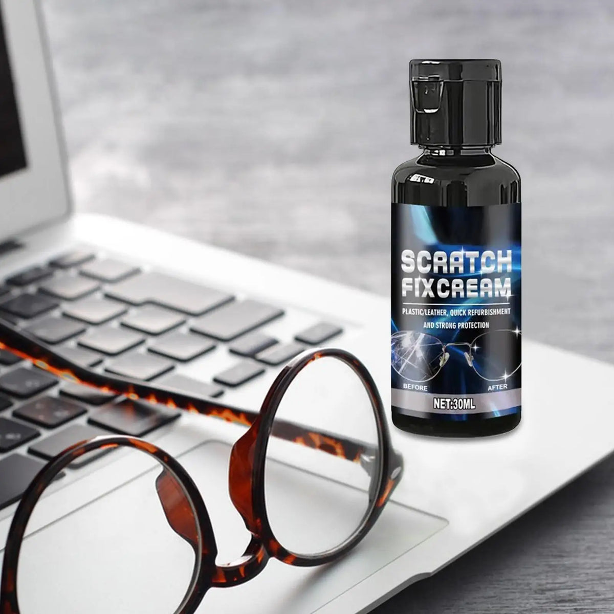 Lens Scratch Remover Gel with Sponge – Glasses & Screens Lens Scratch Remover Axl