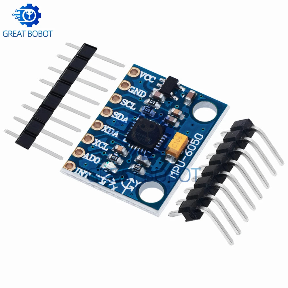 MPU-6050 GY-521 6-Axis Gyroscope & Accelerometer Module IMU Sensor Module Axl