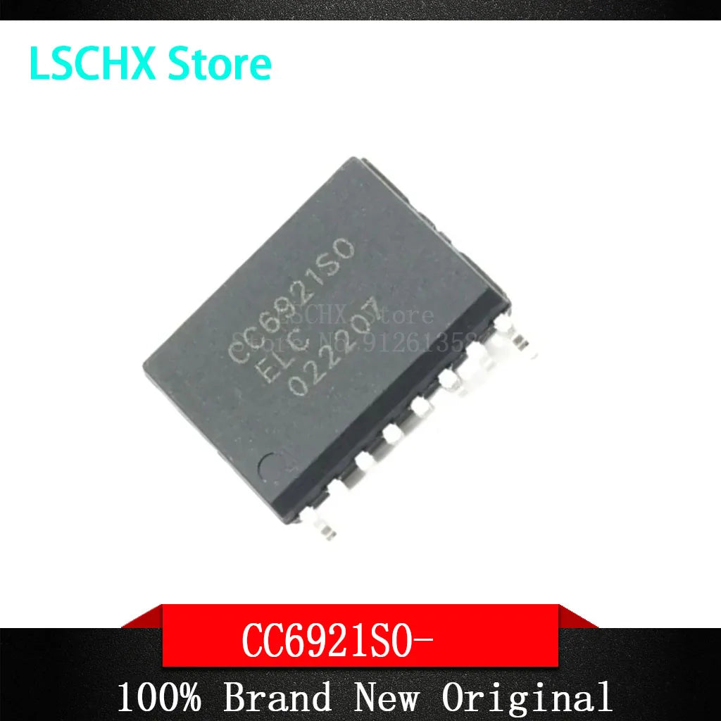 5-Pack CC6921SO Hall Effect Current Sensor SOP-16 5A–100A Hall Effect Sensor Axl