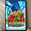 Totally Spies Self-Stick HD PVC Wall Poster – Waterproof Wall Art Poster Axl White08 15X20cmNoframe