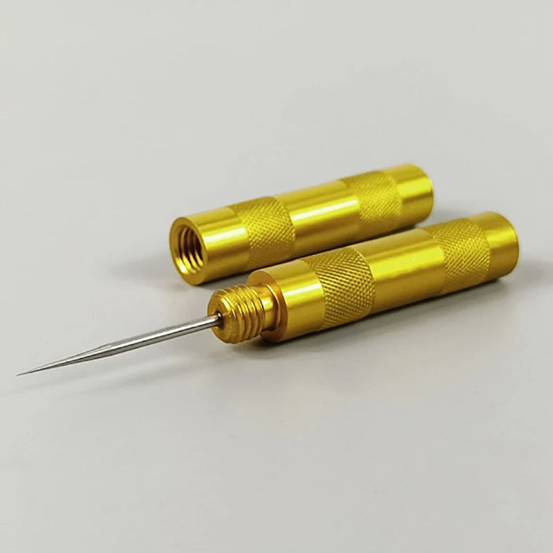 Stainless Steel Nozzle Unclogging Cleaning Needle & Air Pump Tool Nozzle Cleaning Tool Axl