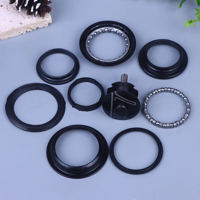 44mm Threadless Headset 1 1/8" Black Alloy Road Bike Fork Bike Headset Axl
