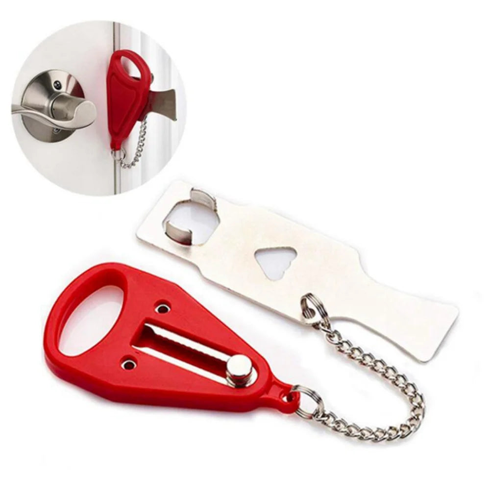 Portable Door Security Lock Latch – Travel, Hotel & Home Portable Door Lock Axl