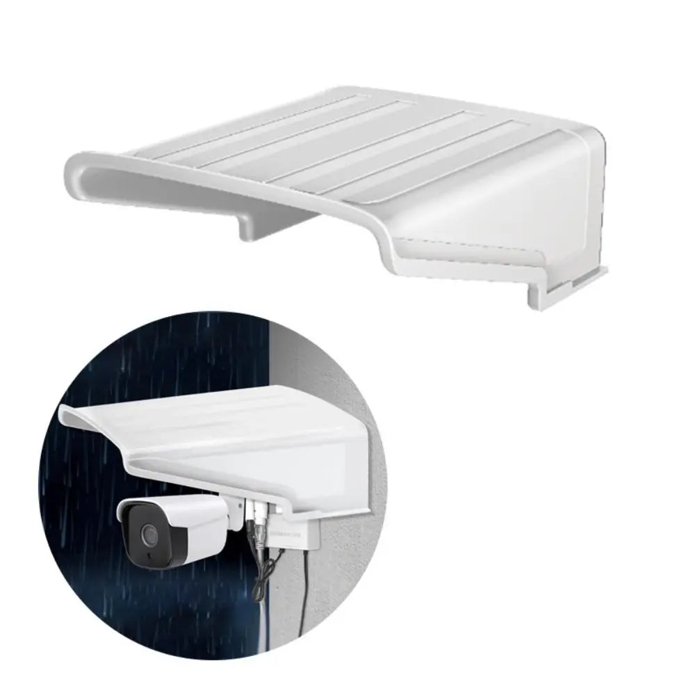Outdoor Security Camera Cover – Weatherproof Dome Shade Camera Housing Cover Axl JP White