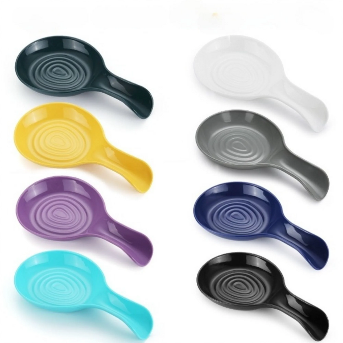 Colorful PP Spoon Rest – Heat-Resistant Kitchen Spoon Holder Kitchen Spoon Rest Axl