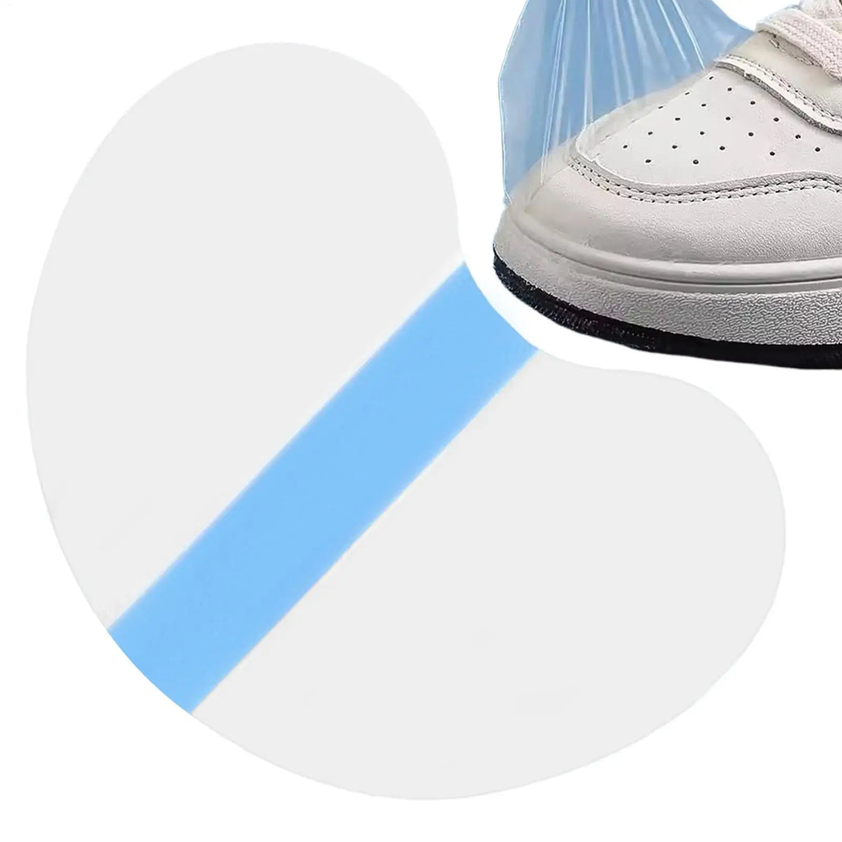 30-Pack Waterproof Shoe Toe Patches – Self-Adhesive Rain Cover Shoe Toe Patches Axl