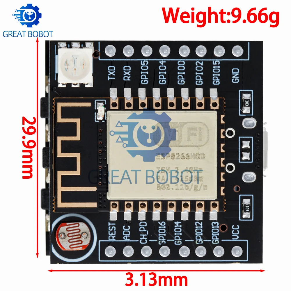 ESP8266 ESP-12F Wi-Fi Module Mini Dev Board for Arduino Wi-Fi Dev Board Axl