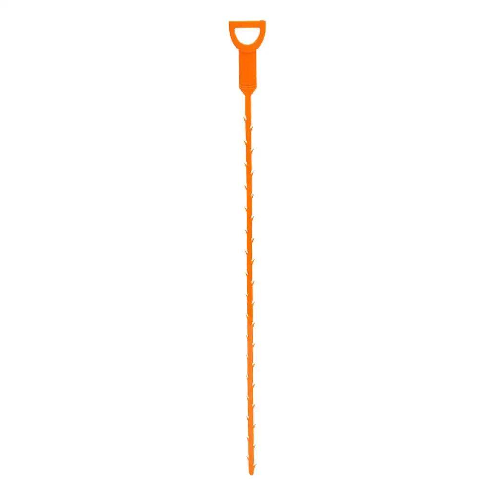 Flexible Hair Drain Clog Remover Hook – Sink & Toilet Tool Drain Cleaning Tool Axl As show